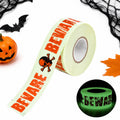 Halloween Glow Dark Caution Tape 2 in x 16.4 ft