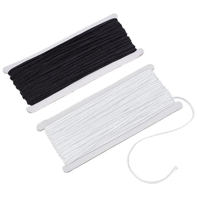 65.6Yards×0.12inch Soutache Braided Cord String for Sewing Braided Cord String Beading Cords Thread String for