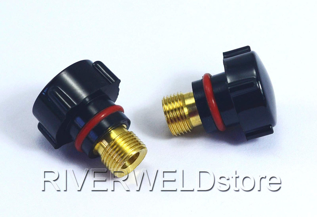 RIVERWELD SR WP 17 18 26 TIG Welding Torch Back Caps 57Y04 Short 5pcs