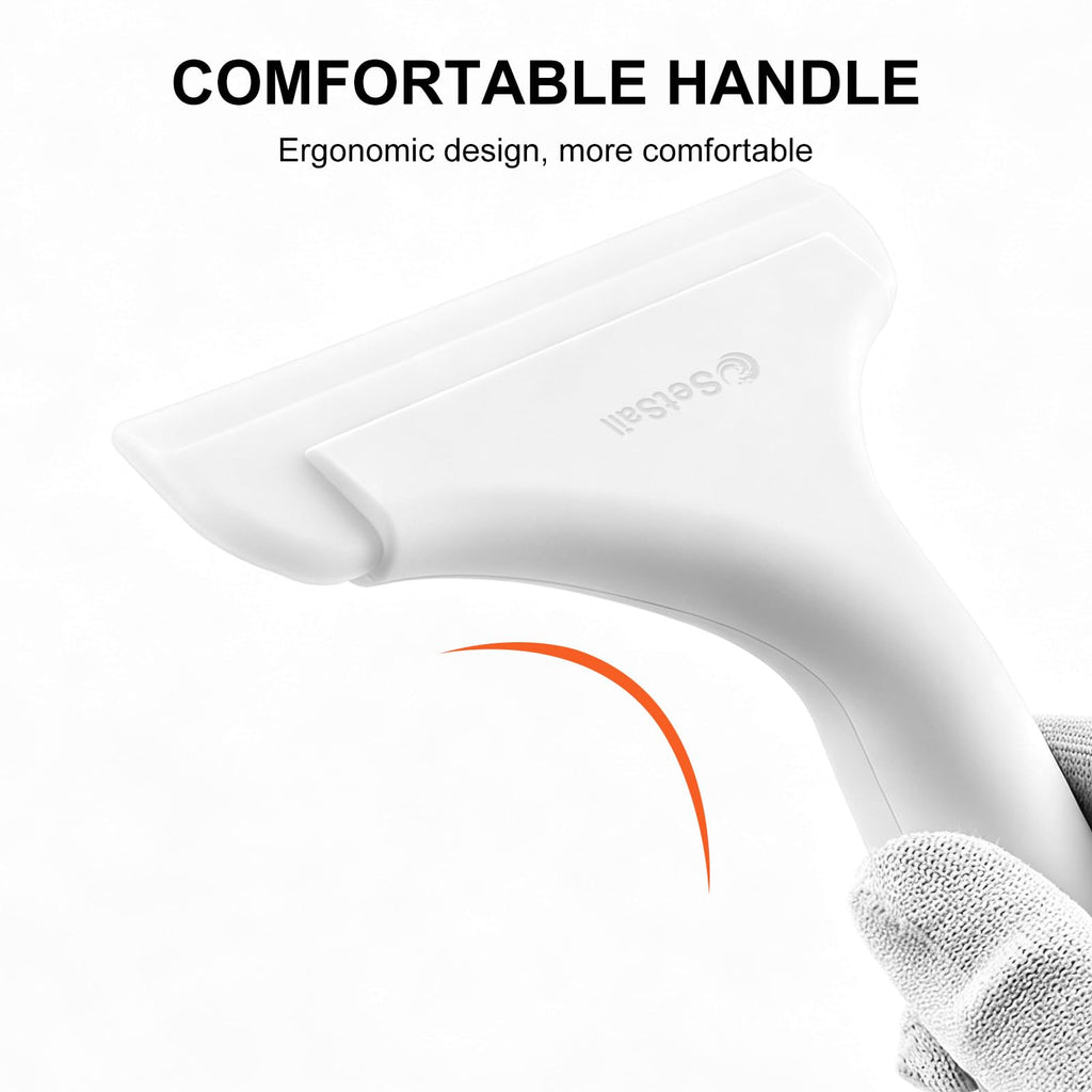Shower Squeegee for Glass Doors, Small Squeegee for Shower Glass