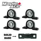 MAPLE ACE UCP205-14 Pillow Block Bearing 7/8” Bore Self-Aligning (Qty 4)