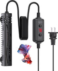 Small Aquarium Heater, 25W Fish Turtle Betta Tank Heater, 1-6 Gal