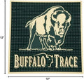 Bar Mat, 12 x 12 Inches, Green, Square, Rubber