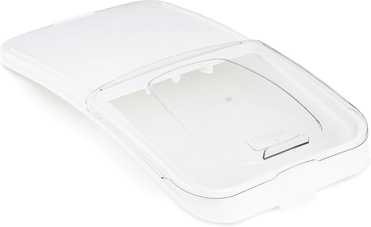 Commercial Plastic White Replacement Lid for 27-Gallon Ingredient Bins | Bakeries, Restaurants, Kitchens | (#29A-187)