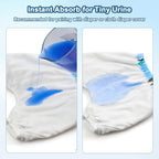 Bedwetting Diaper Pants Absorbent Potty Training Shorts 2 Pack