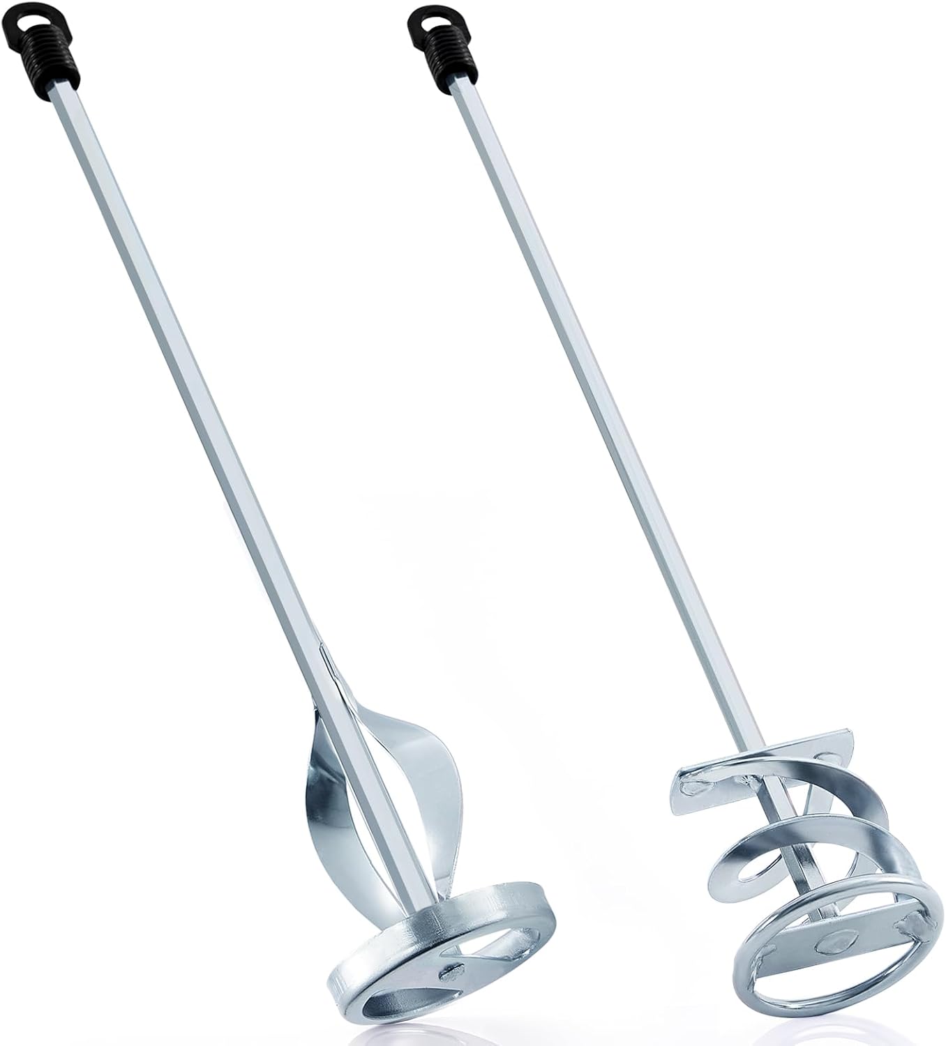 Set of 2 Paint Mixer for Drill Painting Mixer Stirrer Drill Attachment, 15.7" Mixing Paddles and 2.3" Mixing
