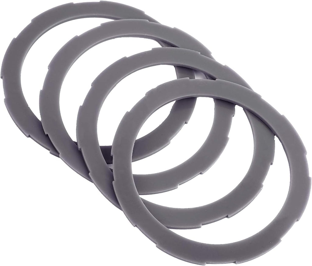 4-Pack Blender Gaskets Compatible with Oster Pro 1200 | Silicone O-ring seals replace 182341-000-842 for Oster Pro