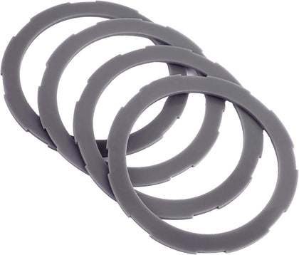 4-Pack Blender Gaskets Compatible with Oster Pro 1200 | Silicone O-ring seals replace 182341-000-842 for Oster Pro