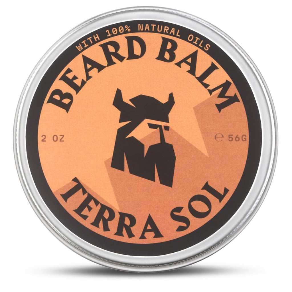 Beard Balm for Men - 2 Oz, Terra Sol Scent
