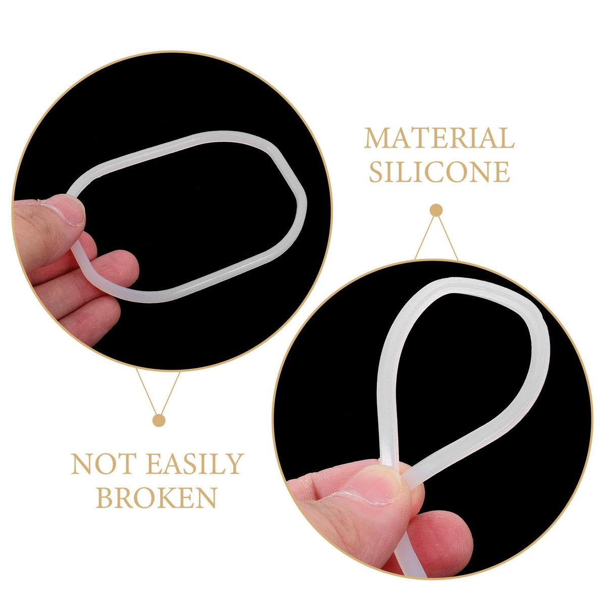 Silicone Panel Seal Ring Replacement Part for Ice Cream Machine