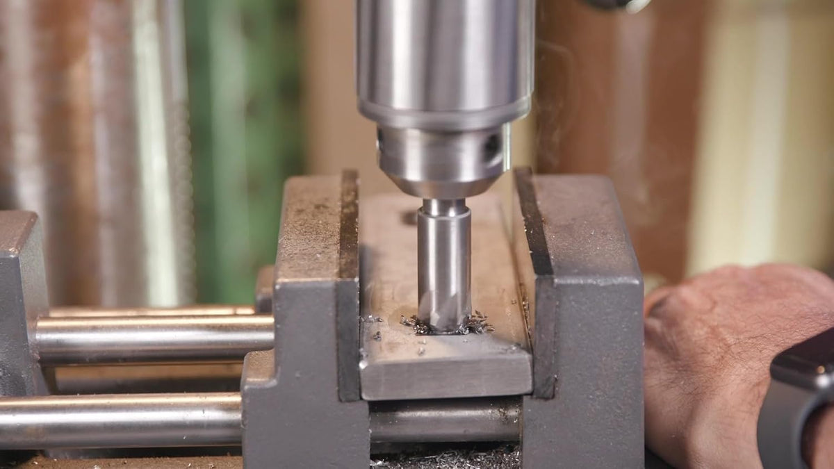Drill America 3 Piece Single Flute Countersink Set, Sizes: 1/4, 3/8 and 1/2, 82 Degrees