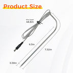 MOOTVGOO 2 Pack Temperature Meat Probe Replacement for Rec Tec, Recteq
