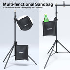 Lincostore Backdrop Stand Kit 10x7ft for Photography
