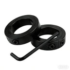RPS-IND 2-Pack 1/4" Bore Double Split Shaft Collars
