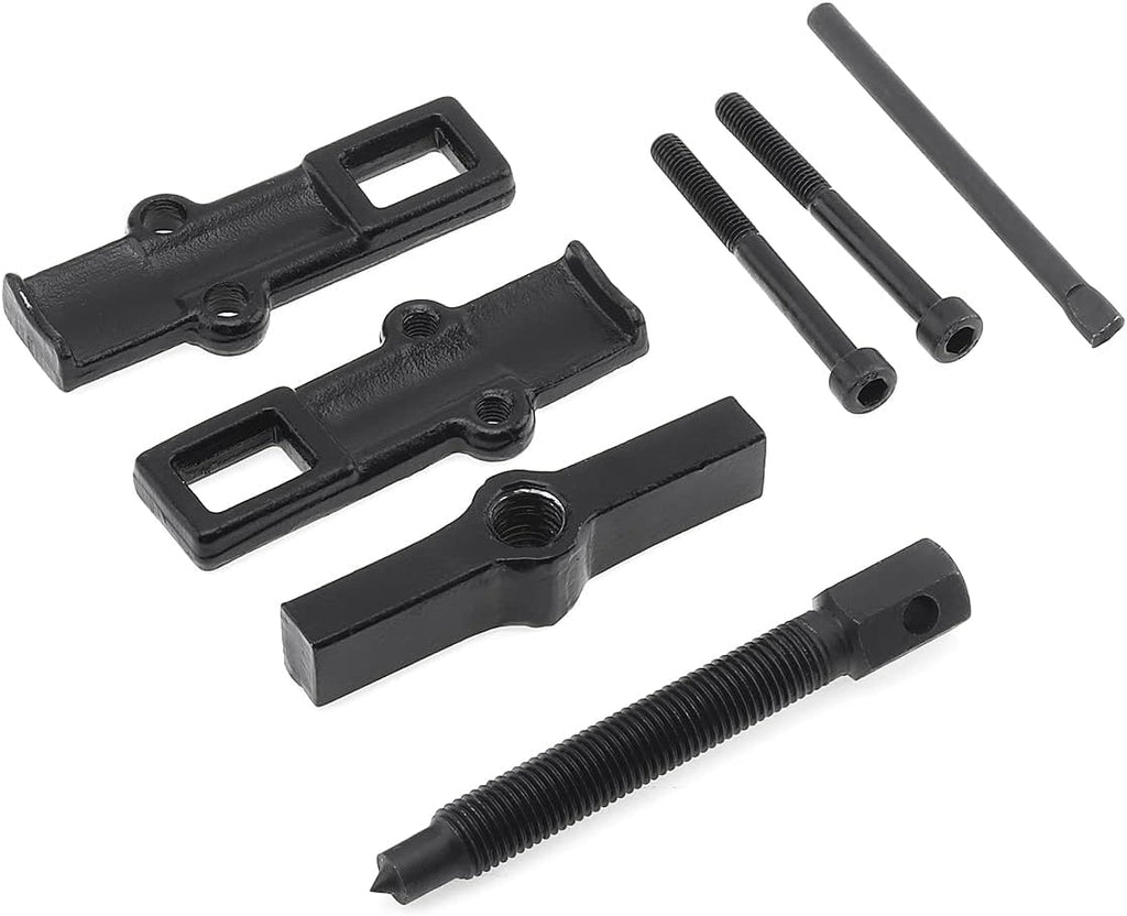 Adjustable Two Jaw Bearing Gear Puller Remover Tool, 2 Inch Carbon Steel Pump Removing Kit for Motorcycle (2 Inch)