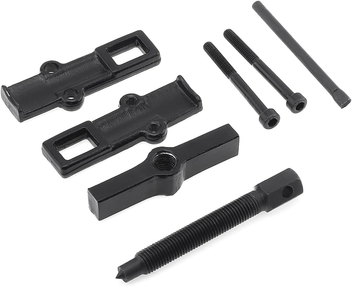 Adjustable Two Jaw Bearing Gear Puller Remover Tool, 2 Inch Carbon Steel Pump Removing Kit for Motorcycle (2 Inch)