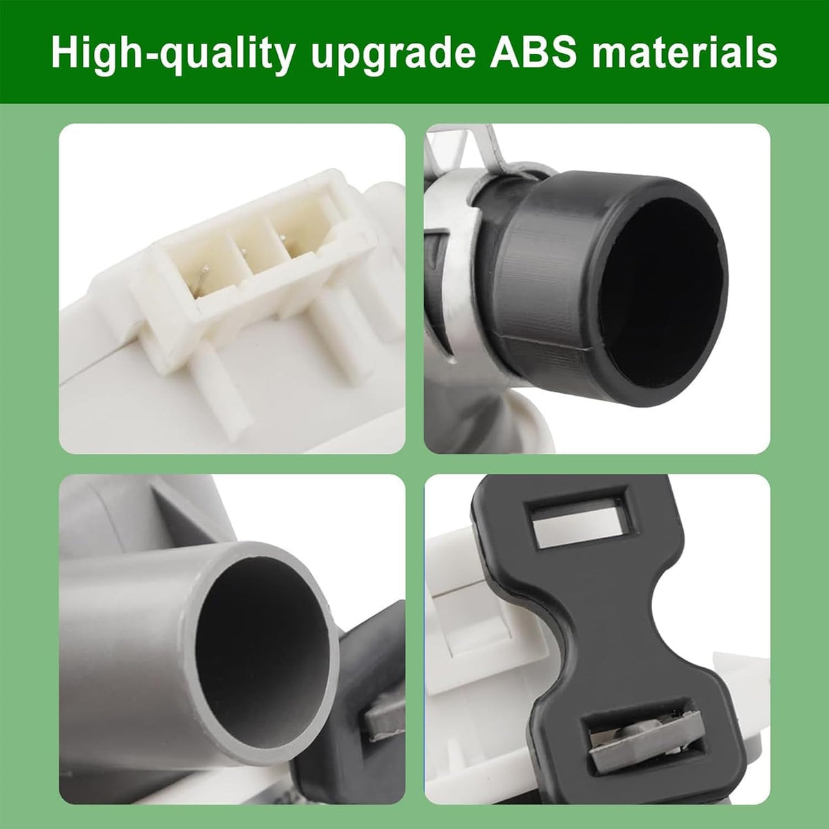 ABQ73503002 ABQ73503004 Dishwasher Drain Pump Compatible with LG Kenmore