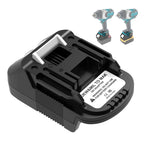 BECDXPal Dew&MIL Battery Adapter Compatible with Makita 18V Tools