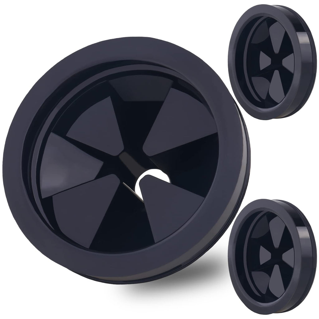 3 PCS Garbage Disposal Splash Guards Sink Baffle, 3 1/8 Inch Food Waste Disposer Accessories, Suitable for Waste King, Whirlaway and GE Models by fnovoy