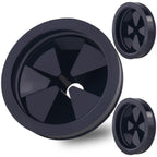3 PCS Garbage Disposal Splash Guards Sink Baffle, 3 1/8 Inch Food Waste Disposer Accessories, Suitable for Waste King, Whirlaway and GE Models by fnovoy
