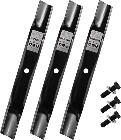 Mower Blades for Toro/Exmark 115-2454-03, Fits 54 in Deck 3PCS | 18.75" Mulching Blades, for 54" Toro / Exmark
