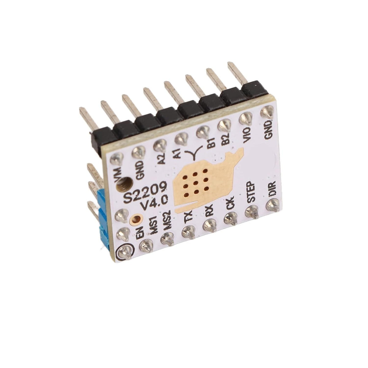 Ultra Mute 3D Printer TMC2209 V3.1 Stepper Motor Driver Module with Heatsink, Upgraded Replacement for TMC2208 TMC2130 TMC2100