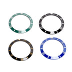 4Pcs Ceramic Watch Bezel Insert, 38mm Watch Bezel Insert Ring Replacement, Watch Bezel Insert for Watch Parts