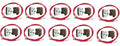 4387535 Refrigerator Relay and Overload for Whirlpool for Kenmore compressor 10 Pk*