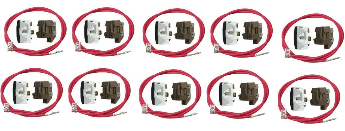 4387535 Refrigerator Relay and Overload for Whirlpool for Kenmore compressor 10 Pk*