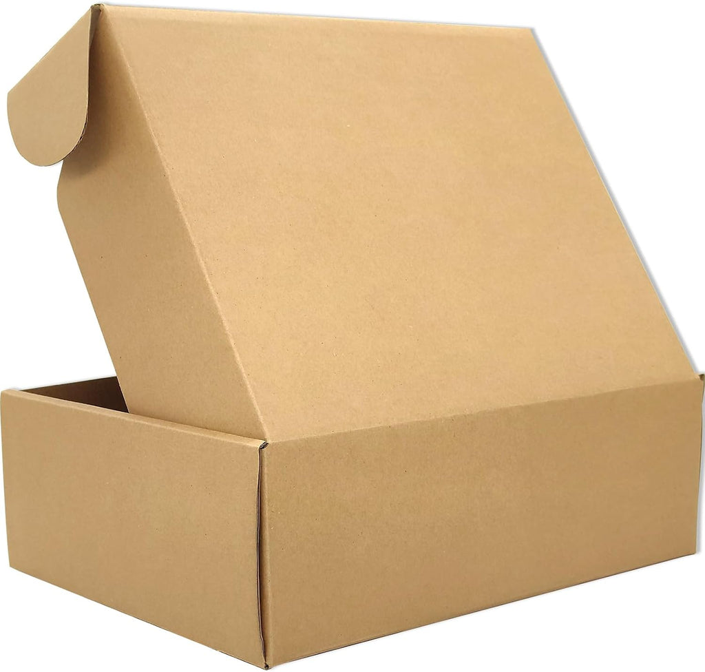 12x9x4 Shipping Boxes Brown Mailer Corrugated Cardboard Box Set of 20