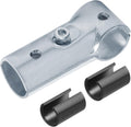 10 Sets T Pipe Connectors Tee Clamps, Fits 3/4" EMT Conduit Directly | Adapter Shims for 1/2" EMT