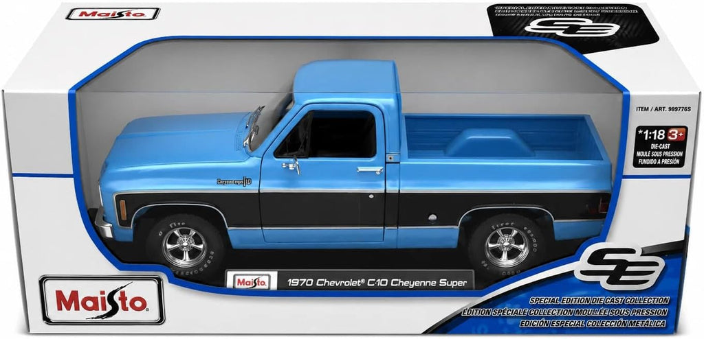 Special Edition 1/18 Scale Die Cast Metal, 1974 Chevy C10 Cheyenne Super