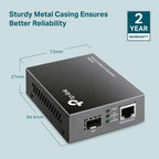Omada Gigabit SFP to RJ45 Media Converter(MC220L)