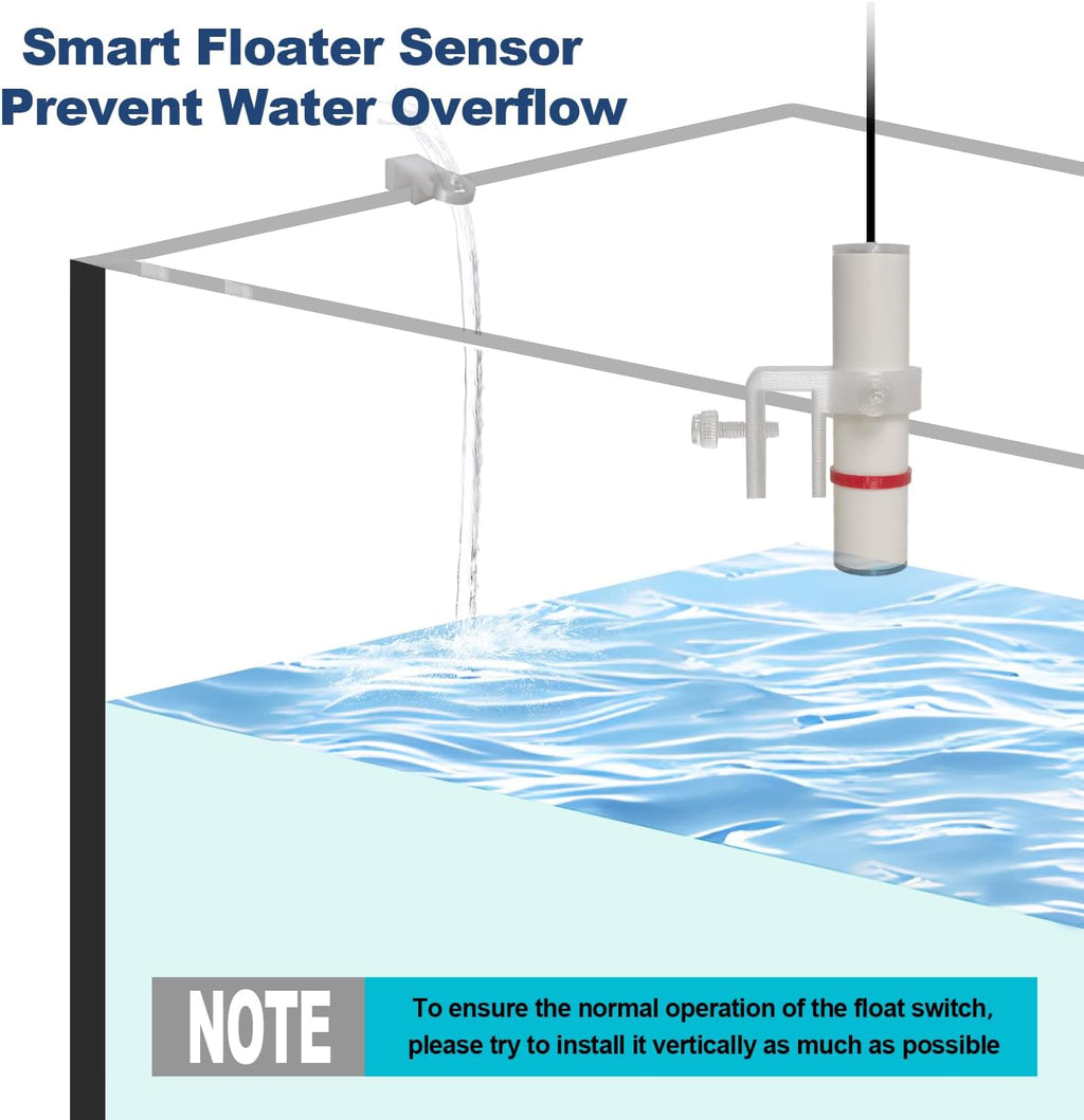 Aquarium Safety Switch For Auto Top Off System Failed,High Water Level Power-Off Switch,Saltwater Fish Tank Automatic