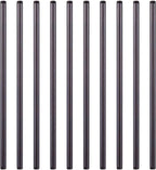 10 Pack 3/4 x 30 Inch Black Malleable Steel Pipe Nipples
