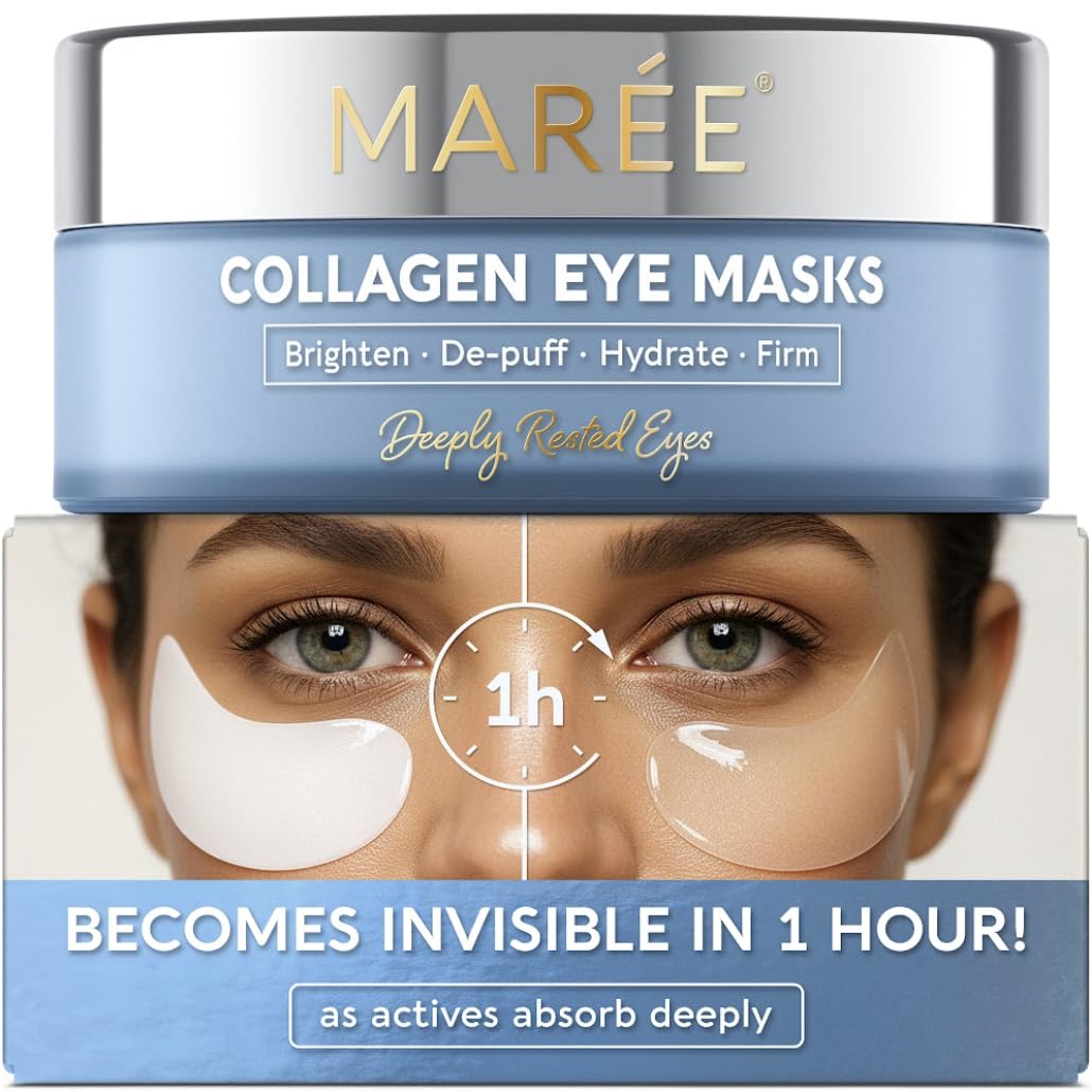 Clear Under Eye Patches for Puffy Eyes & Dark Circles - Invisible
