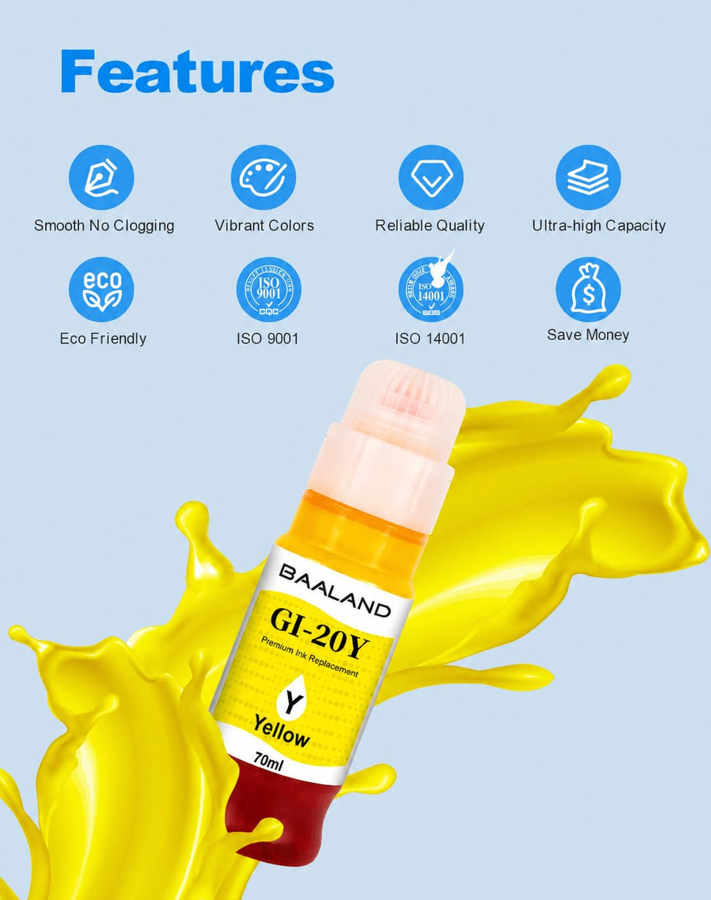 GI-20 Ink Replacement for Canon G6020 G7020 G5020
