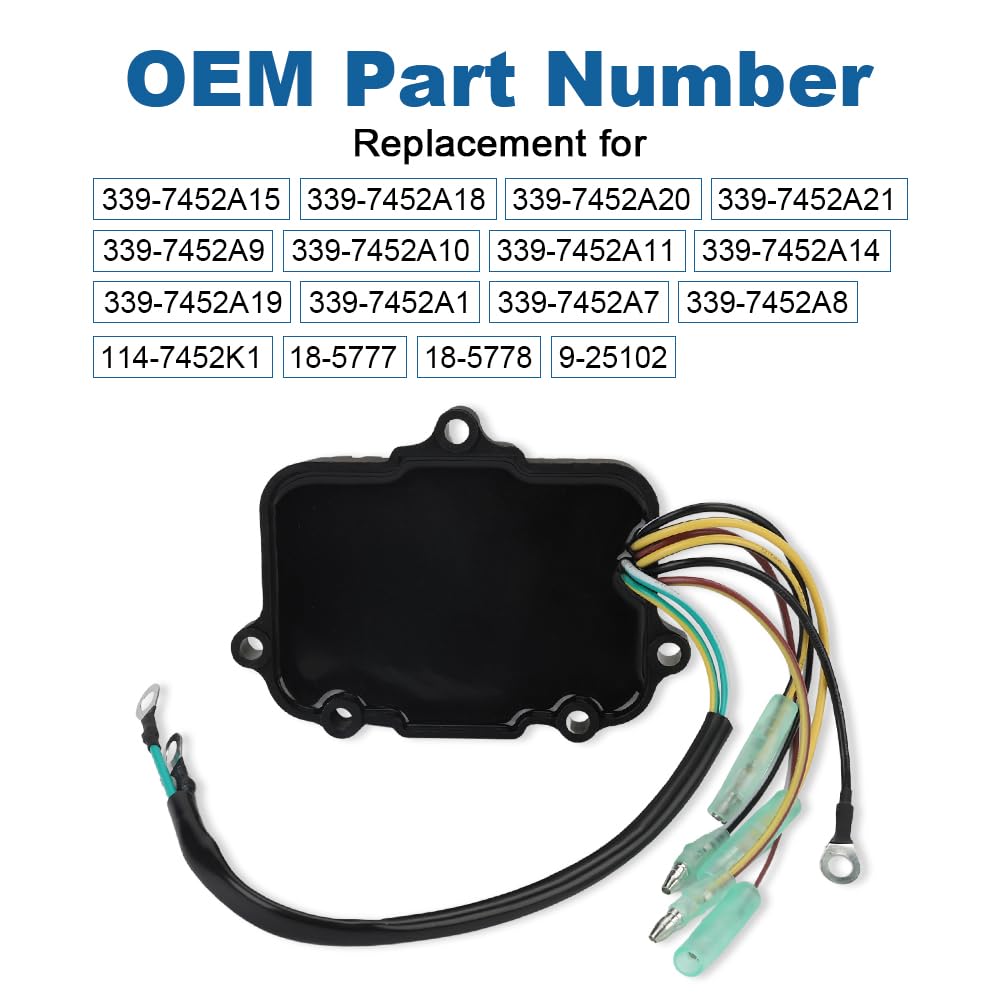 Capacitive Discharge Ignition Switch Box Power Pack Replaces 339-7452A19