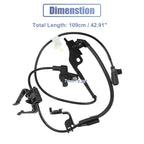 uxcell Front Left ABS Wheel Speed Sensor for Toyota Highlander 08-13