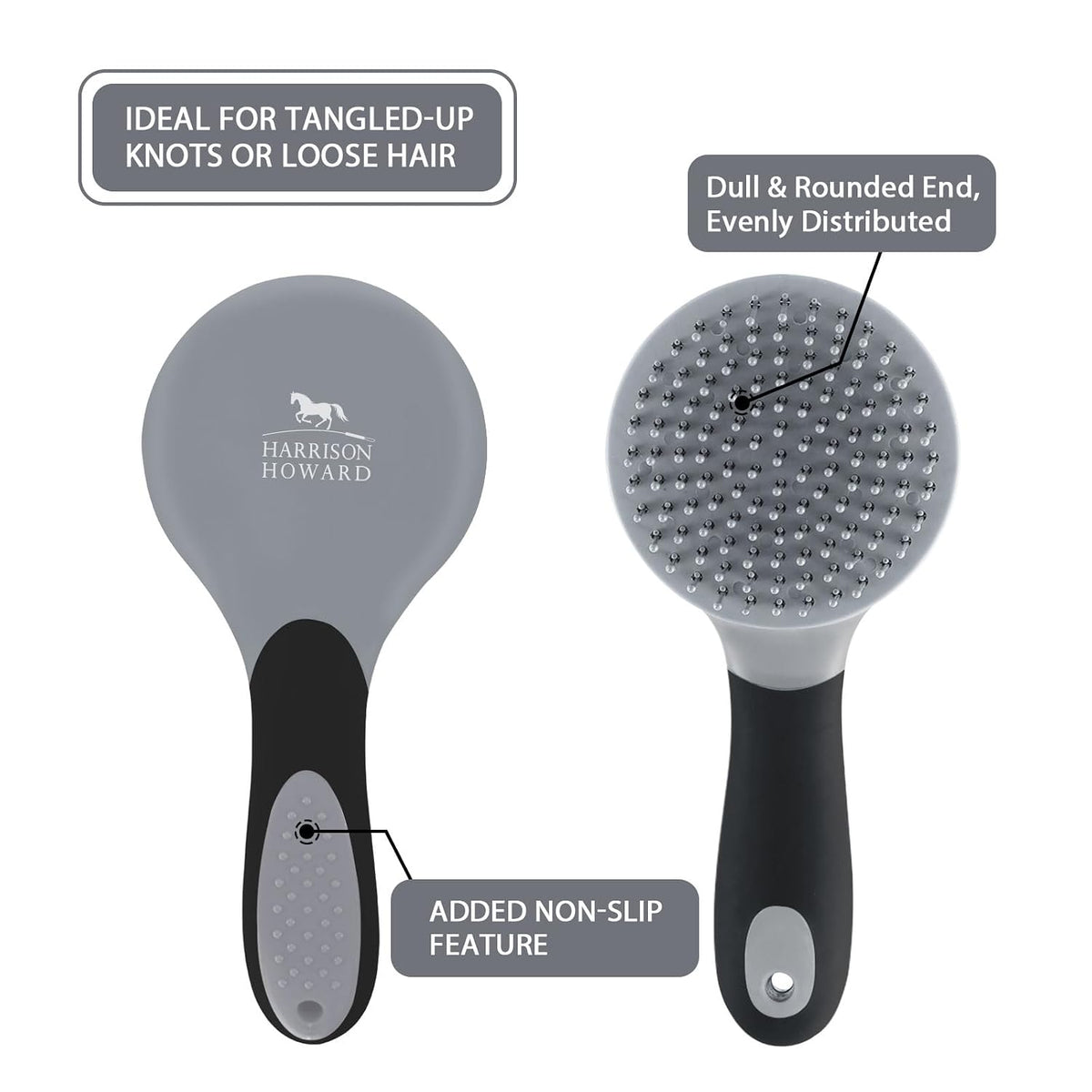 Horse Mane and Tail Brush, Professional Grooming Brush
