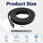 Storm Door Bottom Sweep Fin Weatherstrip for Andersen (2Pcs)