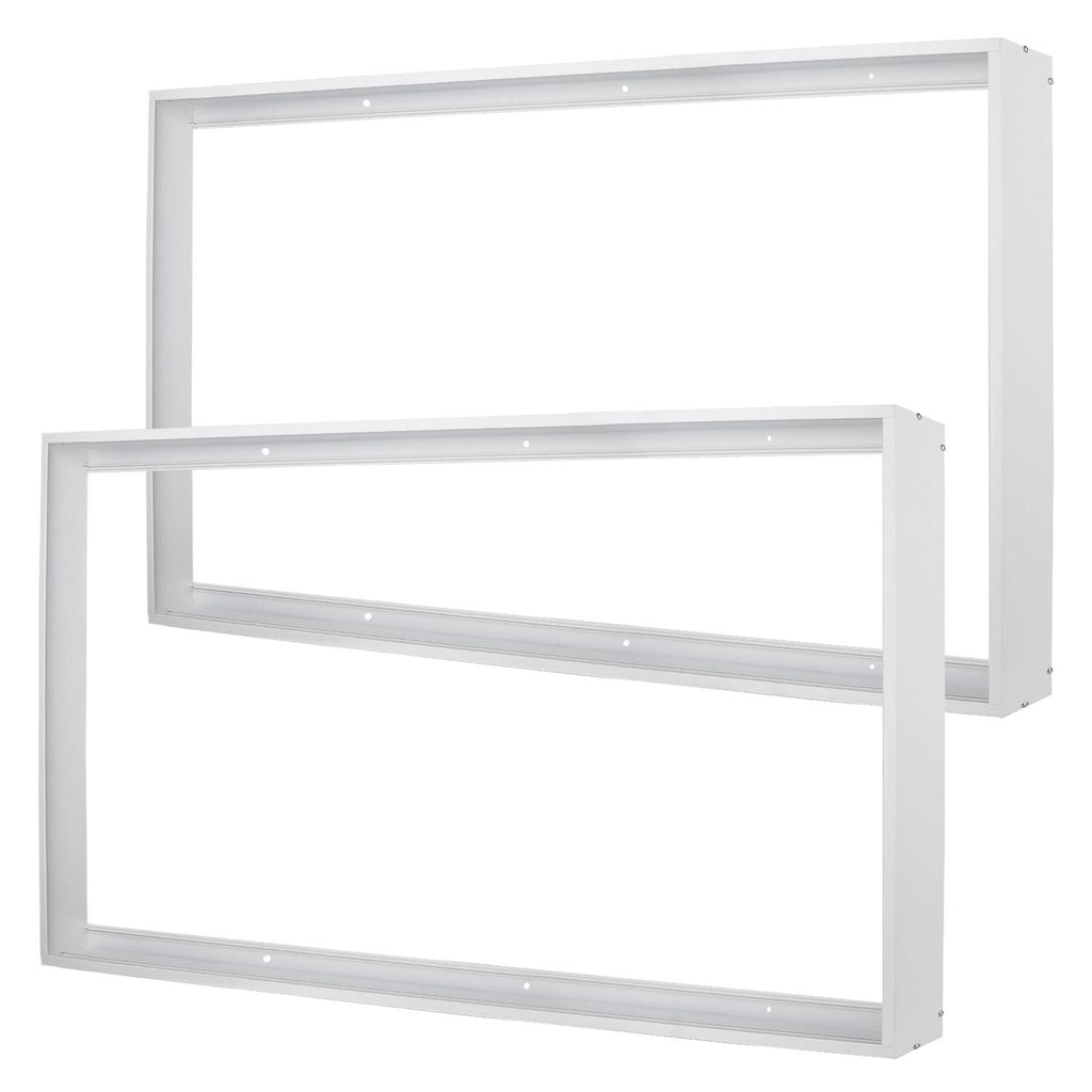 2 Pcs 4x2FT Aluminum Surface Mount Kit for LED Flat Panel Light
