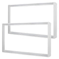 2 Pcs 4x2FT Aluminum Surface Mount Kit for LED Flat Panel Light