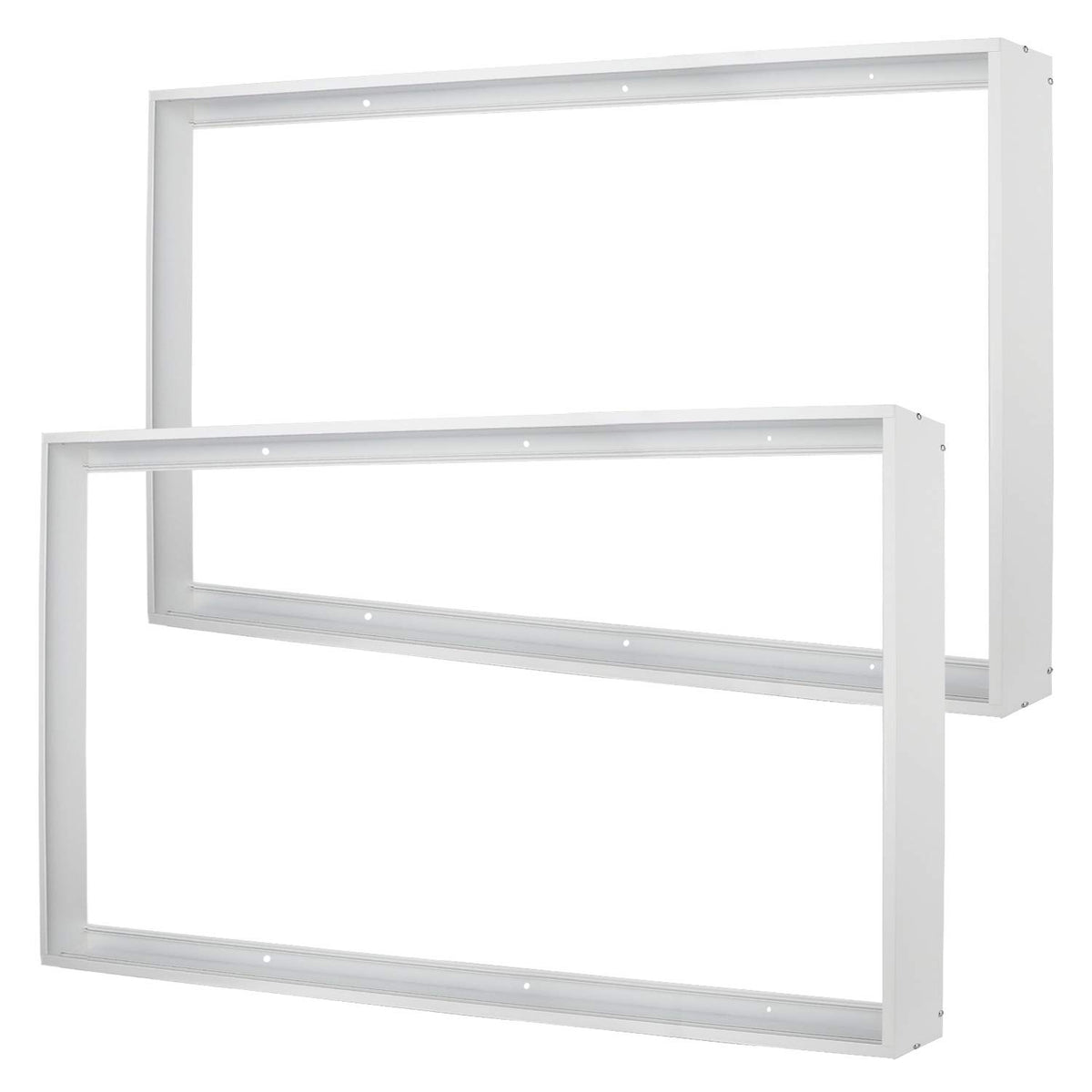 2 Pcs 4x2FT Aluminum Surface Mount Kit for LED Flat Panel Light