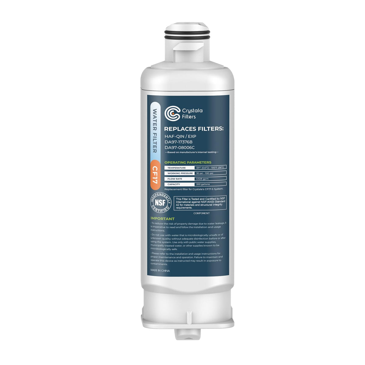 Replacement for Samsung Water Filter DA97-17376B 1 Pack
