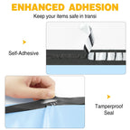 Light Blue Large Poly Mailers 24x24 for Clothes, Business, 50pcs