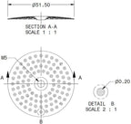 IMS Precision shower screen for the Cimbali CI 200 IM