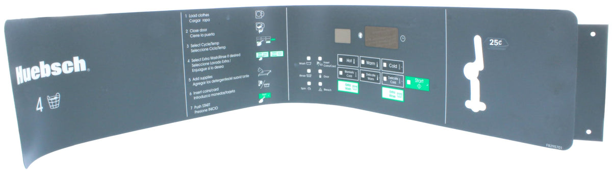 ALLIANCE LAUNDRY SYSTEMS Overlay C3 Coin 40 Hb (F8295701)