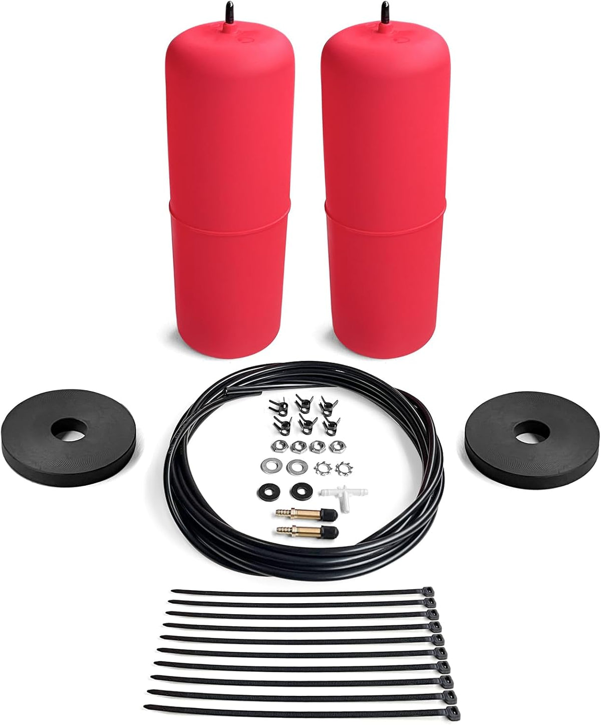 MILLISEC Air Spring Bags Suspension Kit Compatible with 2009-2022 Ram 1500 and 1500 Classic Pickups 60818 Rear Air Helper Spring Kit, Up to 1000 lbs of Load Leveling Capacity