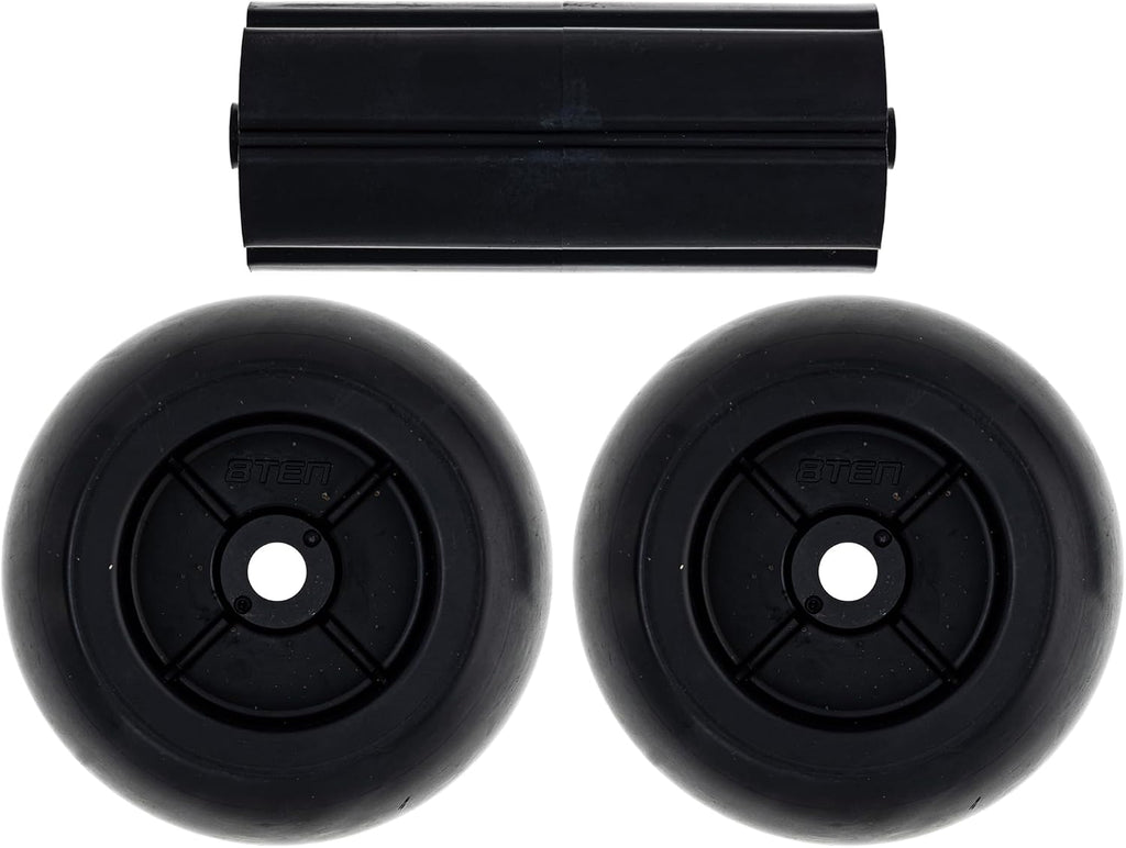 8TEN Deck Roller Wheel Kit for Husqvarna YTH1848 YTH2148 YTH2048 MZT61 MZ5225 GT48XLS 532133957 532176066 539107612